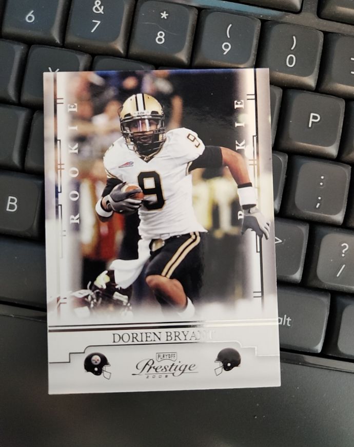 2008 Playoff Prestige Dorien Bryant Rookie — front