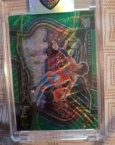 2022 Panini Select #282 Jalen Williams Green Wave Courtside Rookie — front