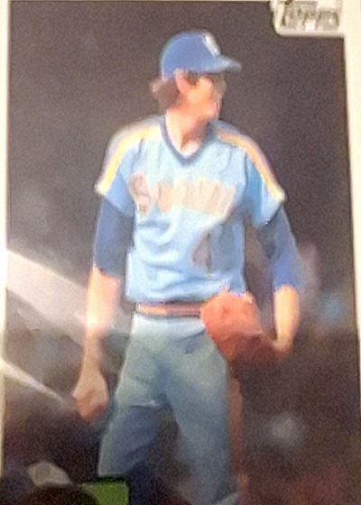 Storm Davis Detroit Tigers Baseball Card — front