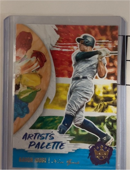 2020 Panini Diamond Kings Artist's Palette #AP10 Aaron Judge — front
