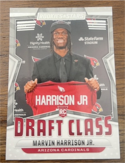 2024 Panini Rookies & Stars #DC-MHJ Marvin Harrison Jr. Draft Class — front