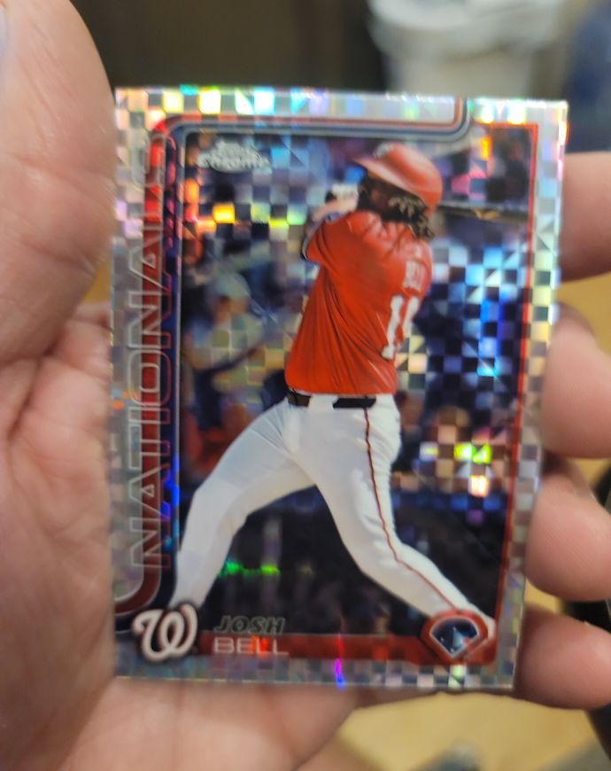2025 Topps Chrome #263 Josh Bell — front