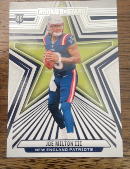 2024 Panini Rookies & Stars #155 Joe Milton III — front