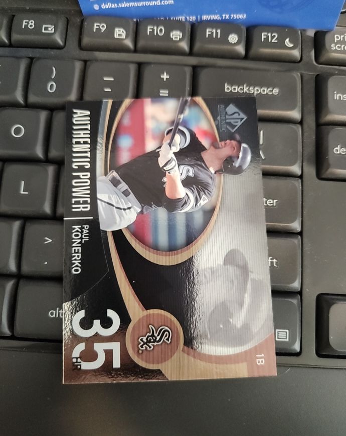 2007 Upper Deck SP Authentic #AP-40 Paul Konerko Authentic Power — front