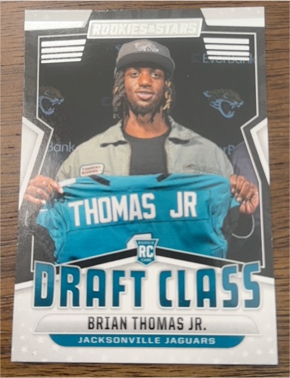 2024 Panini Rookies & Stars #DC-BTJ Brian Thomas Jr. Draft Class — front