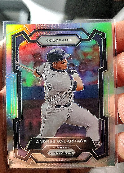 2024 Panini Prizm #14 Andres Galarraga — front