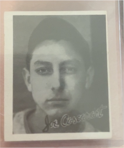 1936 Goudey #8 Joe Coscarart — front