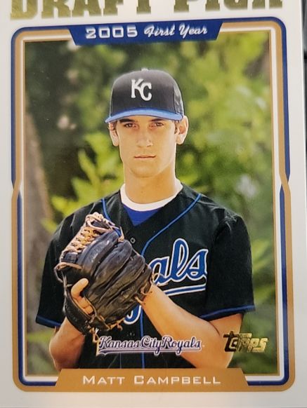 2005 Topps #670 Matt Campbell — front