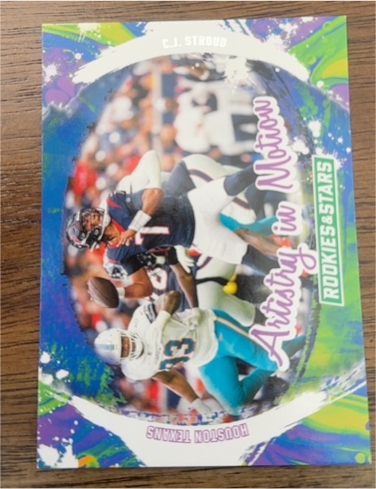 2024 Panini Rookies & Stars #AIM-CSD C.J. Stroud Artistry in Motion — front