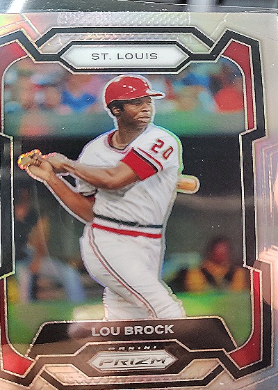 2024 Panini Prizm #280 Lou Brock — front