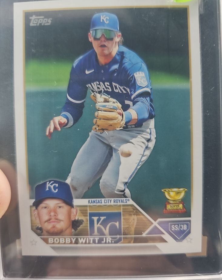 2023 Topps Series 1 #7 Bobby Witt Jr. — front