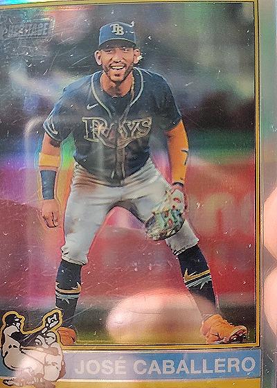 2025 Topps Heritage #85 José Caballero — front