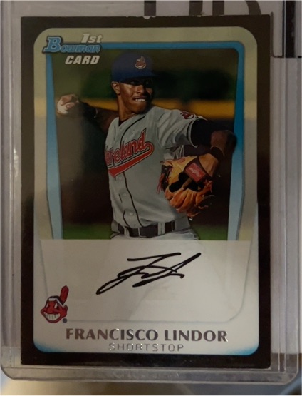 2011 Bowman Draft Picks & Prospects #BDPP53 Francisco Lindor — front
