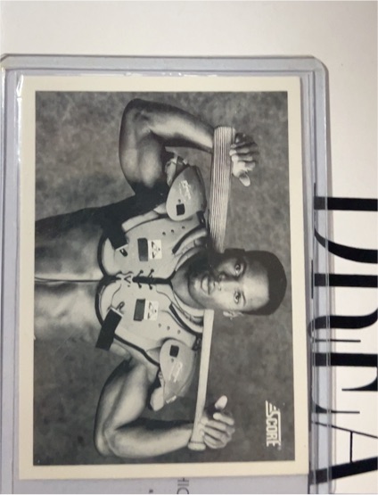 1990 Score #697 Bo Jackson — front