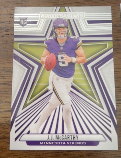 2024 Panini Rookies & Stars #135 J.J. McCarthy — front