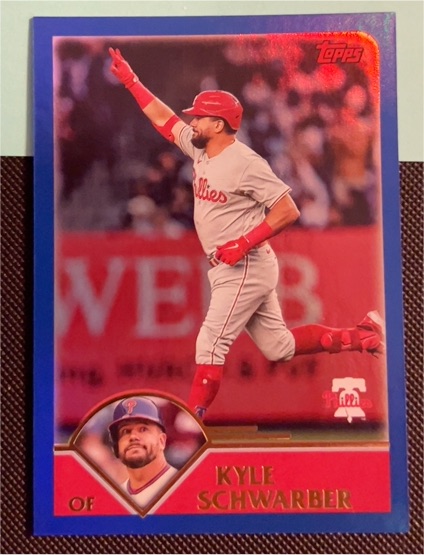 2023 Topps Archives #289 Kyle Schwarber — front