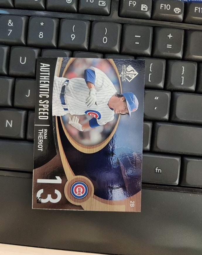 2007 Upper Deck SP Authentic #13 Ryan Theriot — front