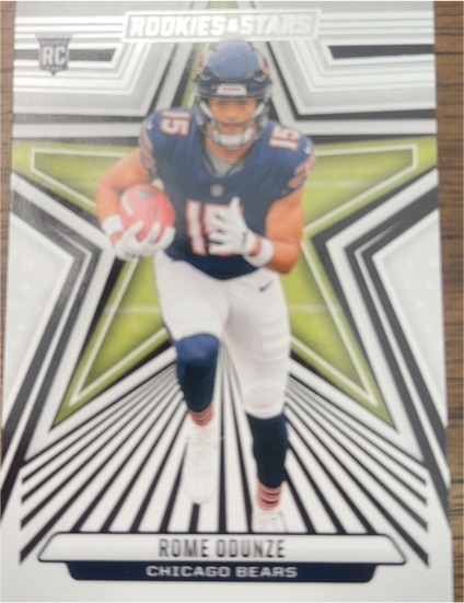 2024 Panini Rookies & Stars #186 Rome Odunze — front
