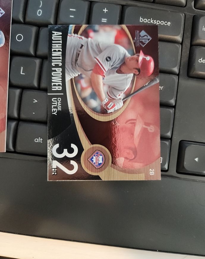 2007 SP Authentic Power #AP-11 Chase Utley — front
