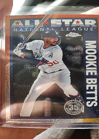 2025 Topps Series 2 1990 Topps All-Star #90ASC-33 Mookie Betts — front