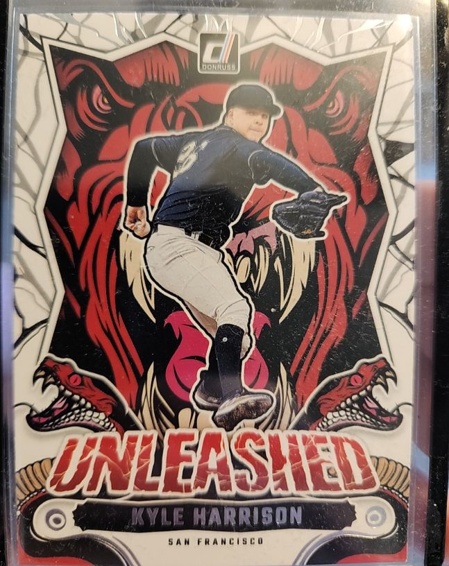 2024 Donruss #14 Kyle Harrison Unleashed — front