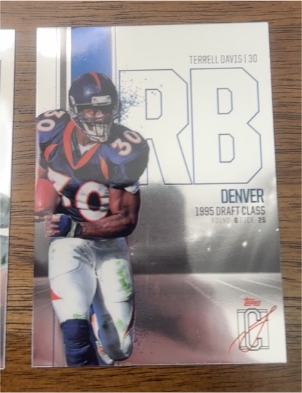 2024 Topps Signature Class #14 Terrell Davis — front