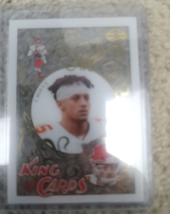 2021 Panini Illusions King of Cards #KC-1 Patrick Mahomes II — front