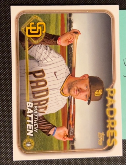 2024 Topps #2 Matthew Batten — front