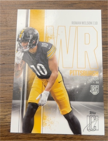 2024 Topps Signature Class #170 Roman Wilson — front