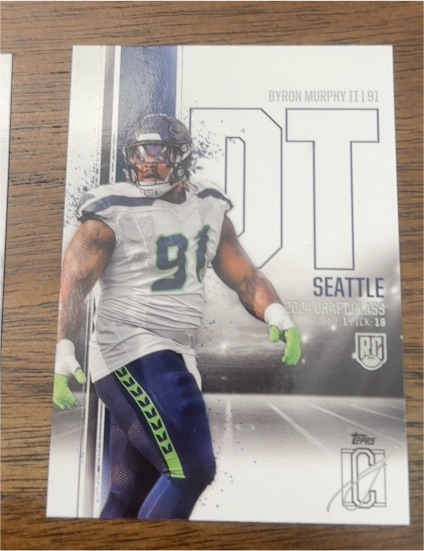 2024 Topps Signature Class #179 Byron Murphy II — front