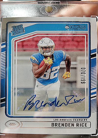 2024 Donruss #382 Brenden Rice — front