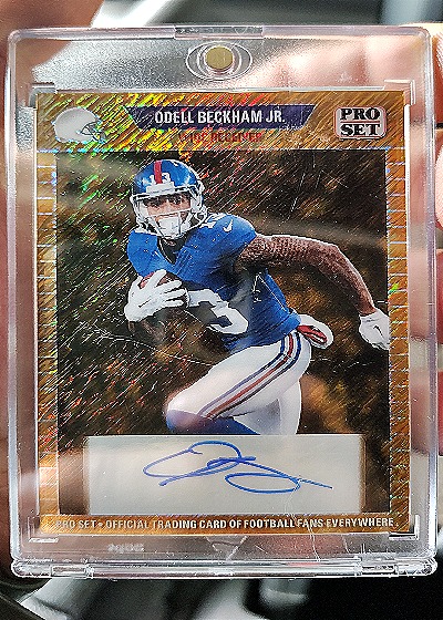 2024 Pro Set Odell Beckham Jr. Autograph — front