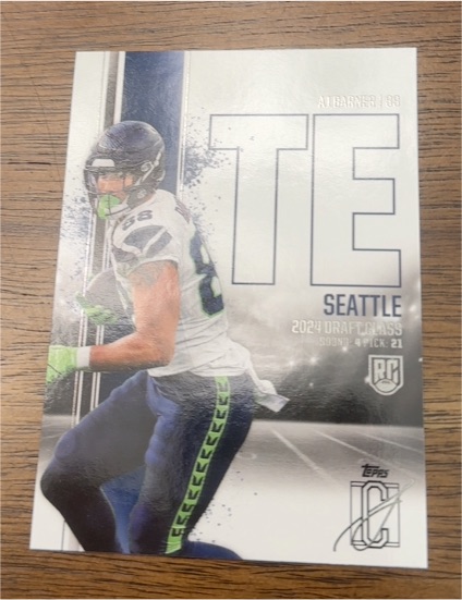 2024 Topps Signature Class #181 AJ Barner — front