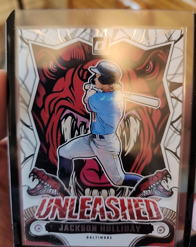 2024 Panini Donruss #5 Jackson Holliday Unleashed — front