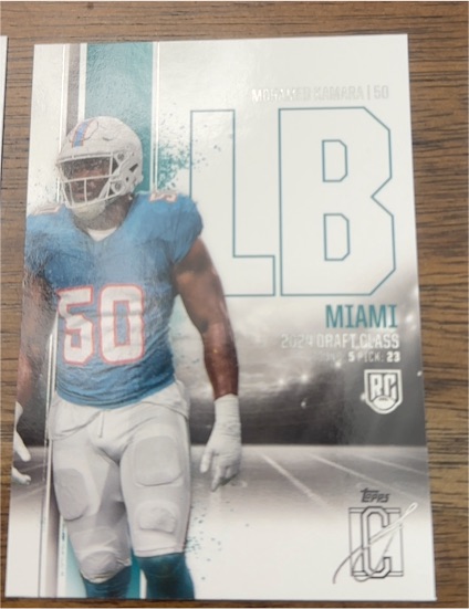 2024 Topps Signature Class #147 Mohamed Kamara — front