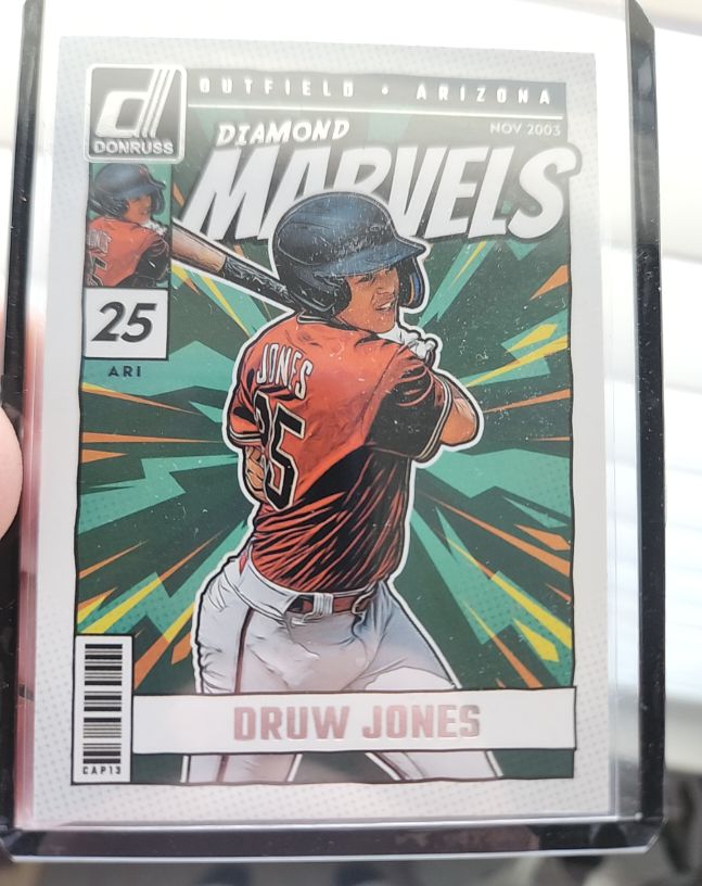 2024 Donruss Diamond Marvels #12 Druw Jones — front