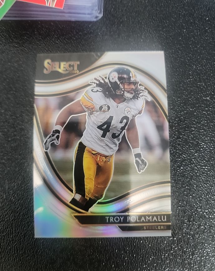 2020 Panini Select #341 Troy Polamalu — front