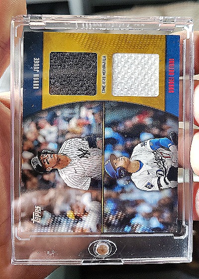 2025 Topps Series 1 Major League Material Dual Relic #MLM-JJ Aaron Judge — front