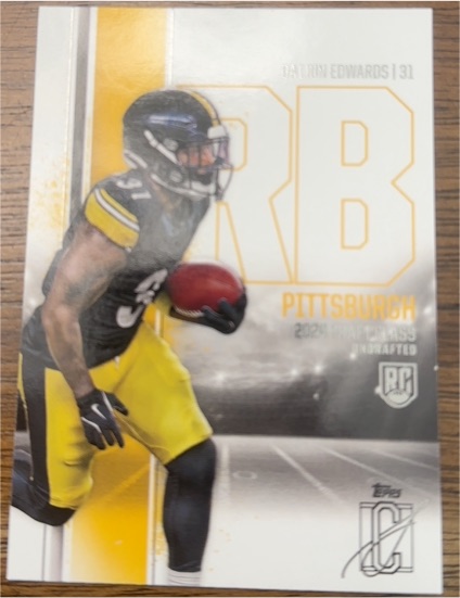 2024 Topps Signature Class #172 Daijun Edwards — front