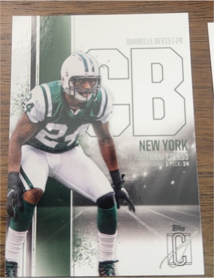 2024 Topps Signature Class #38 Darrelle Revis — front