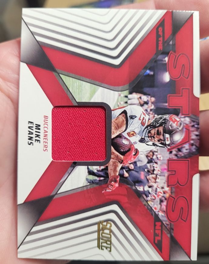 2025 Panini Score Stars Of The NFL #SNJ-MES Mike Evans — front