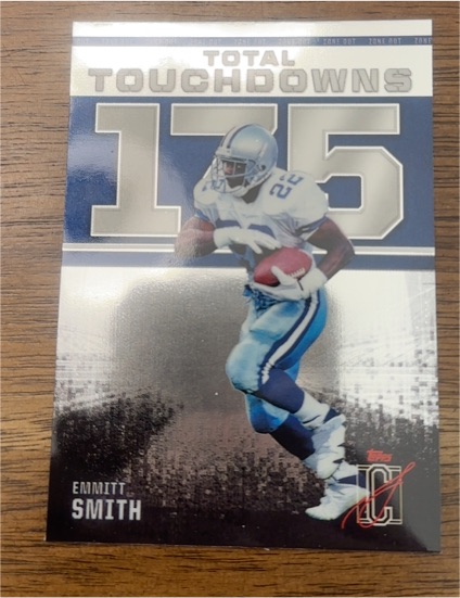 2024 Topps Signature Class #ZO-2 Emmitt Smith Zone Out — front