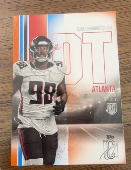 2024 Topps Signature Class #67 Ruke Orhorhoro — front
