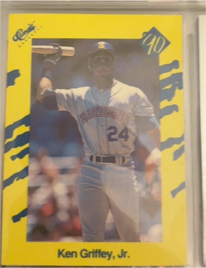 1990 Classic Yellow #T1 Ken Griffey Jr. — front