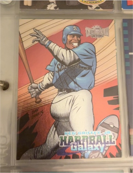 1998 Fleer Metal Universe #206 Ken Griffey Jr — front