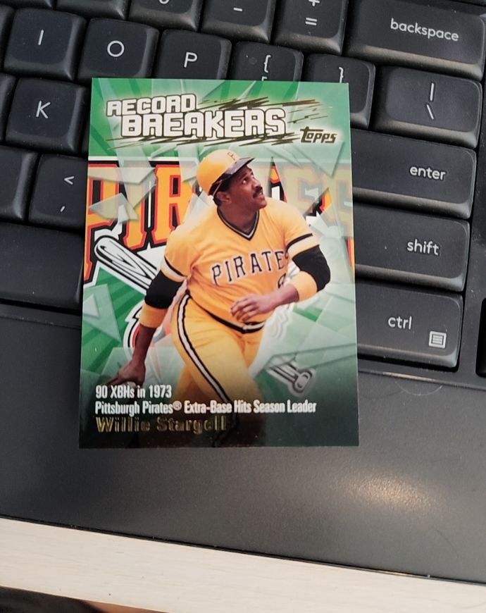 2003 Topps Record Breakers #RB-WS Willie Stargell — front