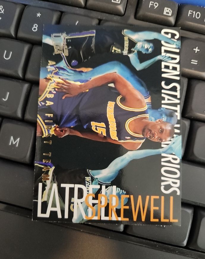 1994-95 Fleer Ultra #4 Latrell Sprewell — front