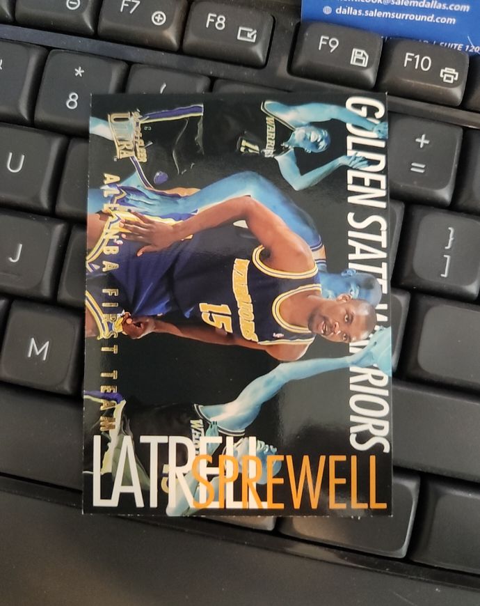 1994-95 Fleer Ultra All-NBA #4 Latrell Sprewell — front