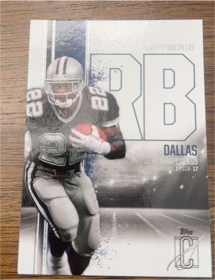 2024 Topps Signature Class #11 Emmitt Smith — front