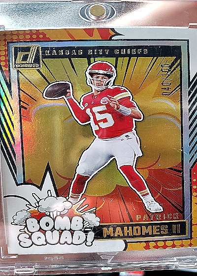 2024 Panini Donruss Bomb Squad #33 Patrick Mahomes II — front